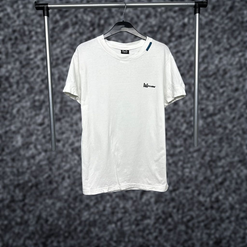 Dolce & Gabbana VINTAGE Dolce & Gabbana Mens T-Shirt Size L White Size US L / EU 52-54 / 3 - 1 Thumbnail