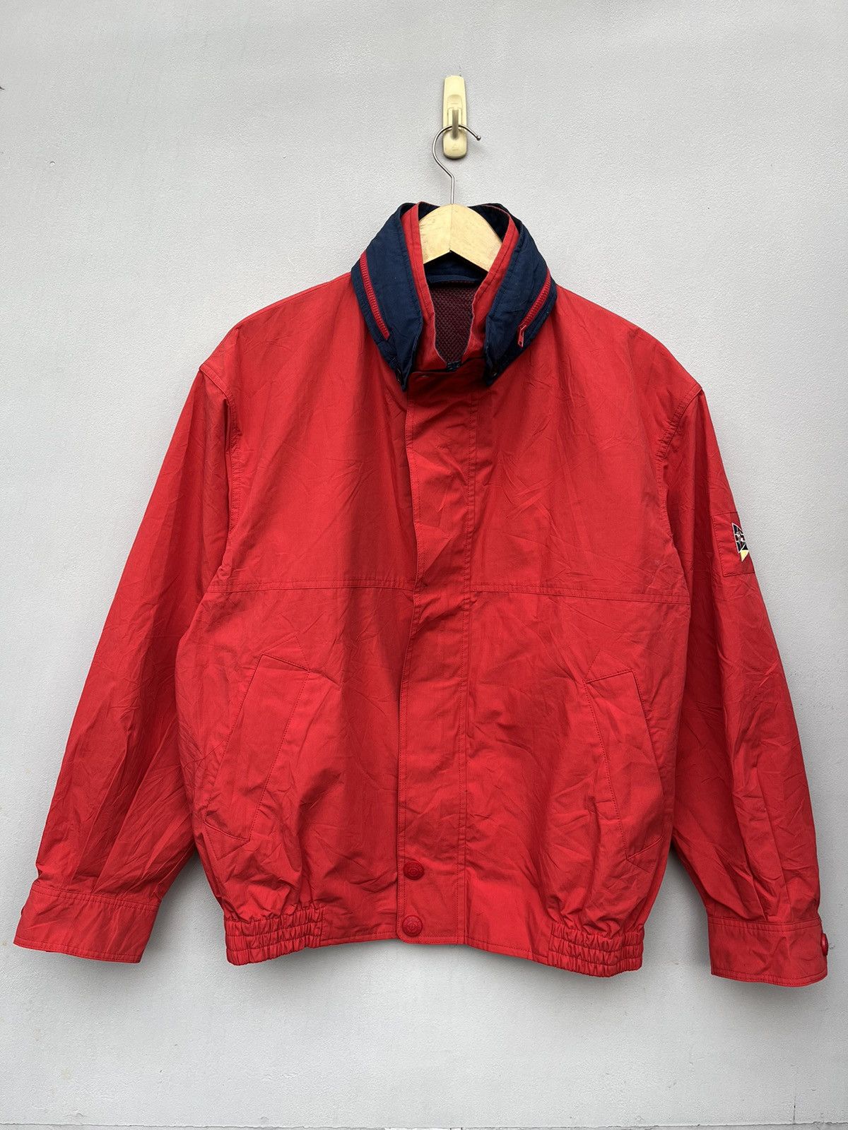 Burberry × Vintage Burberry Sports Vintage Logo Bomber Jacket Size US L / EU 52-54 / 3 - 3 Thumbnail