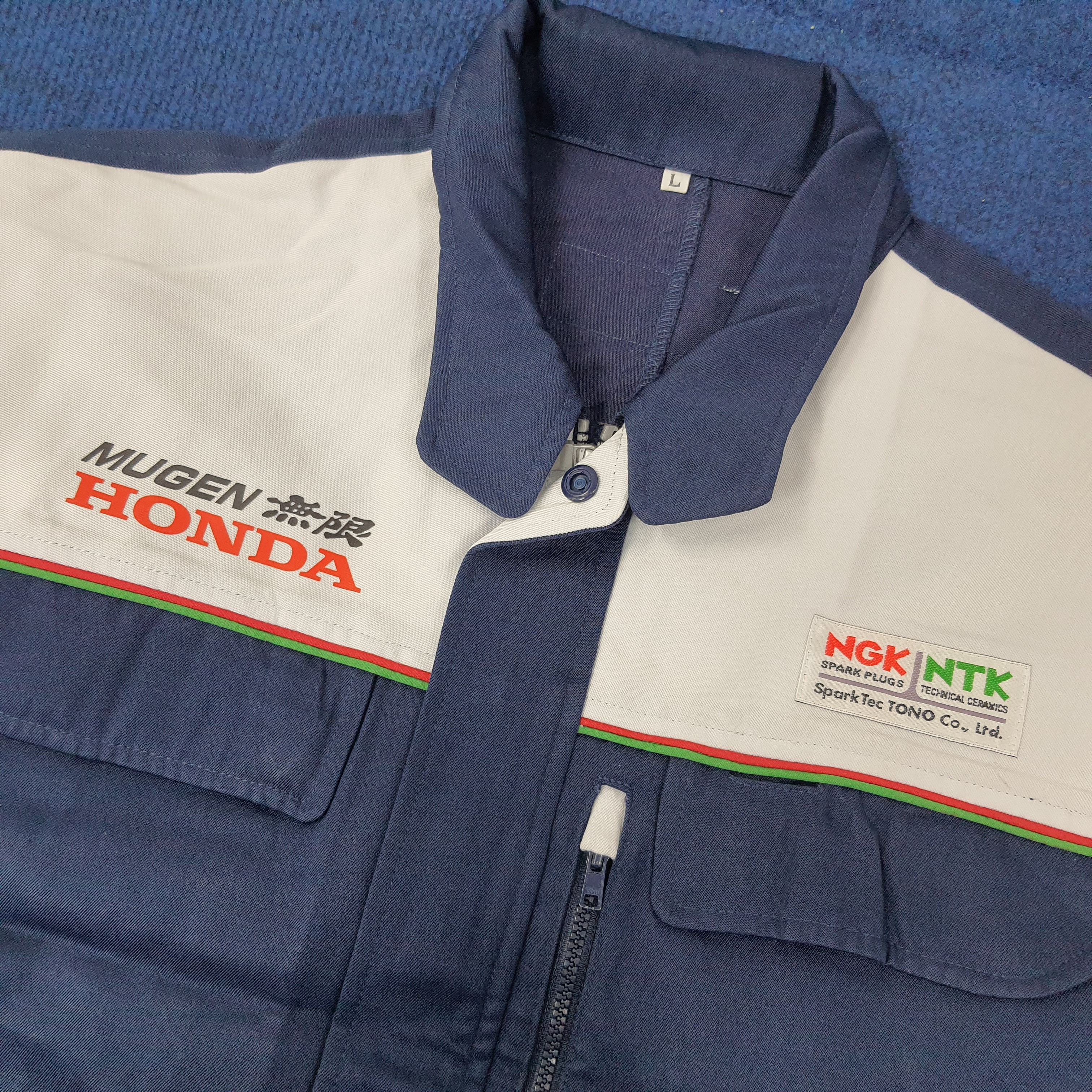 Japanese Brand Vintage Mugen Honda Motorsports Custom Logo Jacket C262N2 Size US L / EU 52-54 / 3 - 4 Thumbnail