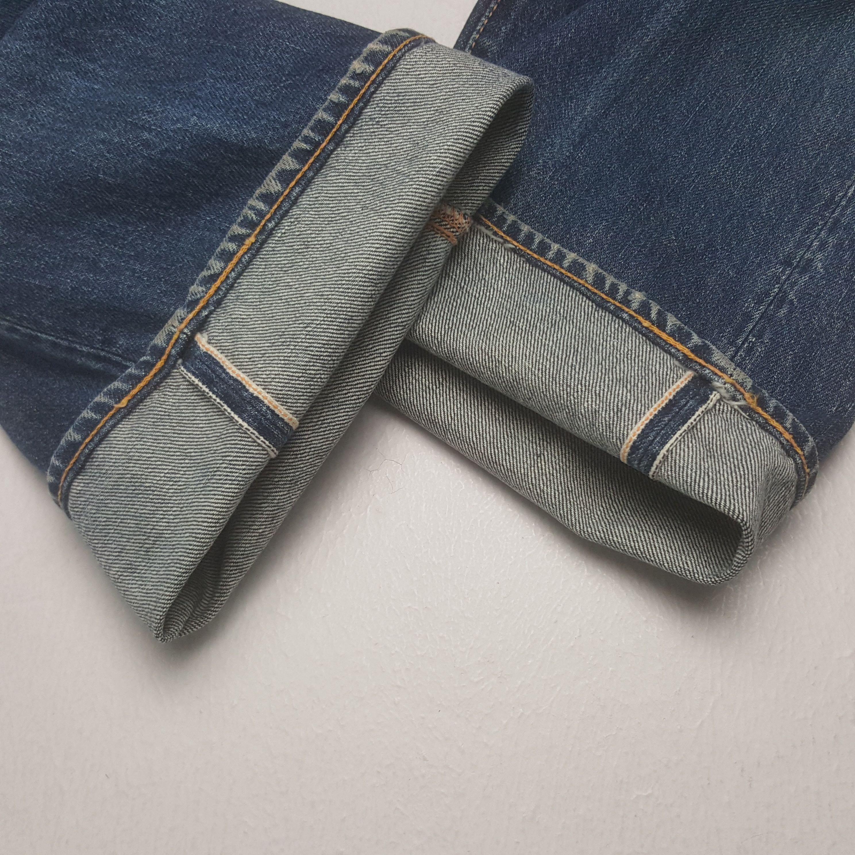 Evisu × Japanese Brand × Vintage Vintage Evisu Japanese Brand Daicock Custom Art Denim Jeans Size US 32 / EU 48 - 14 Thumbnail