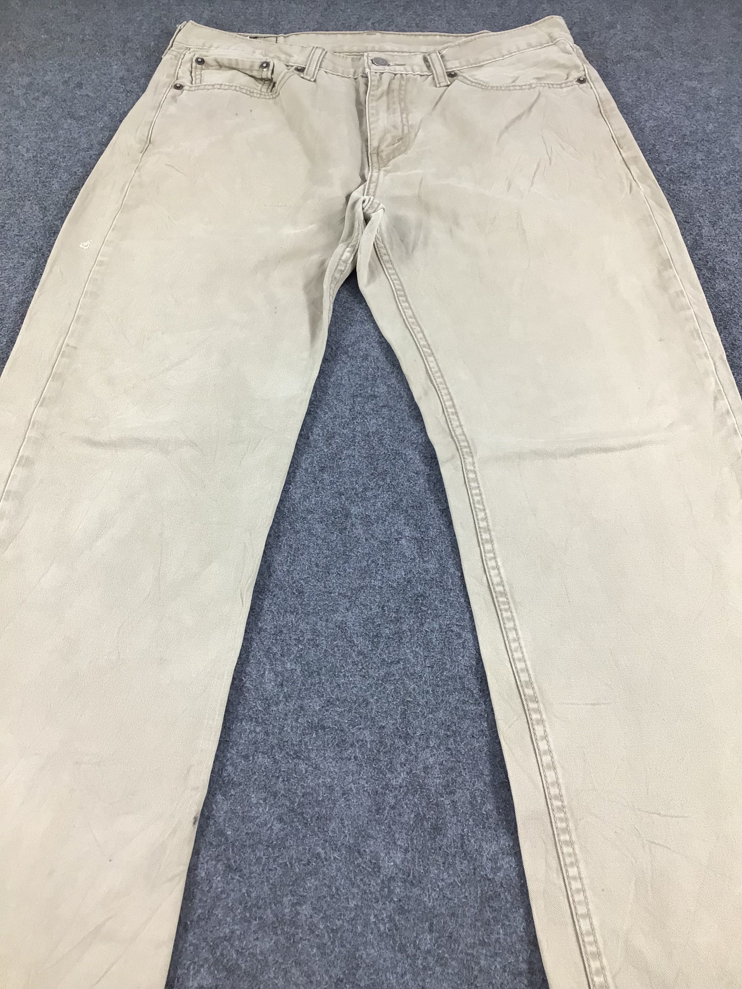 Levi's Vintage Levis Jeans 514 White Tab-J859 Size US 33 - 3 Thumbnail