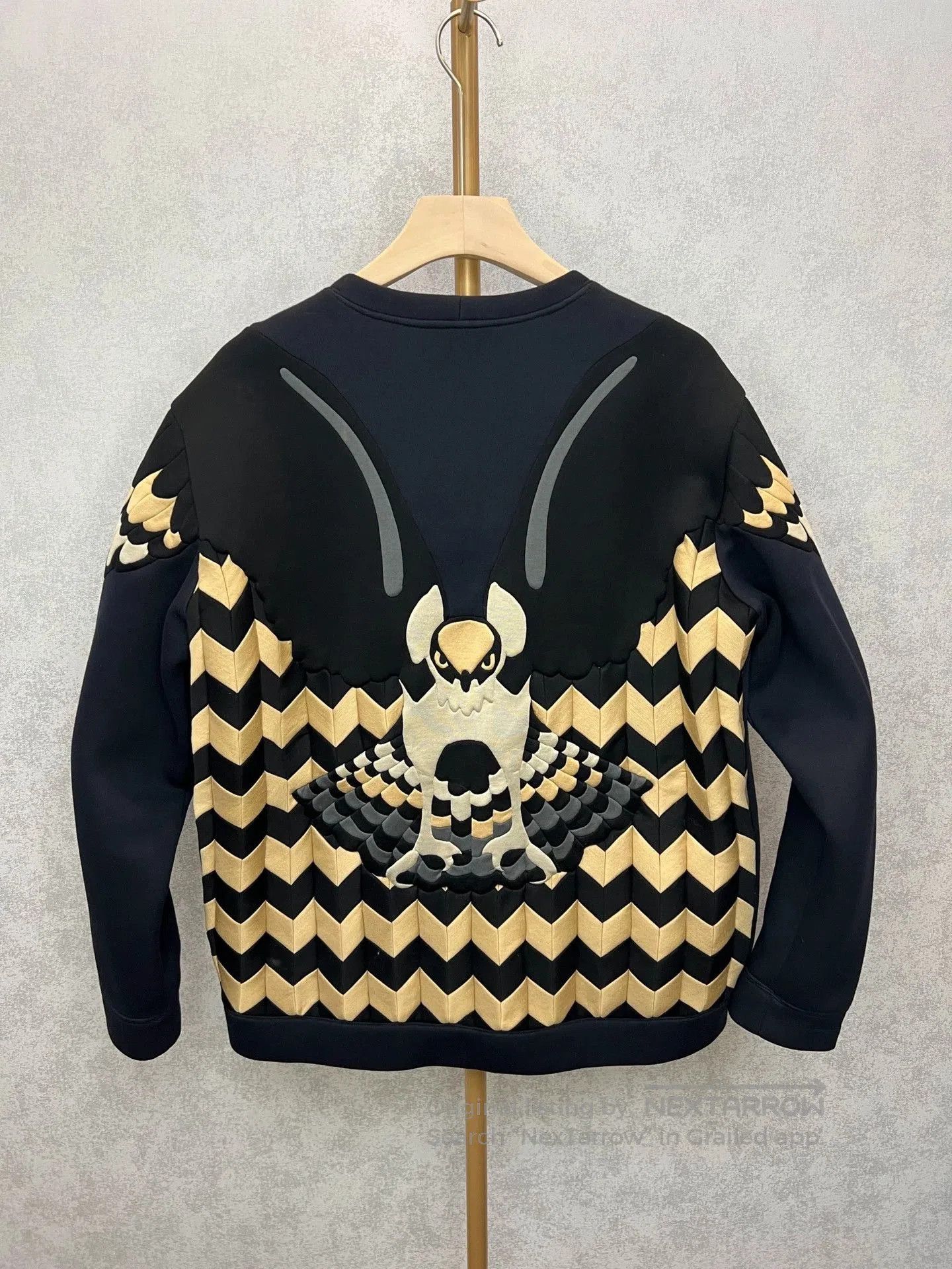 Valentino Valentino Eagle Patch Space Cotton Sweatshirt. Size US M / EU 48-50 / 2 - 2 Thumbnail