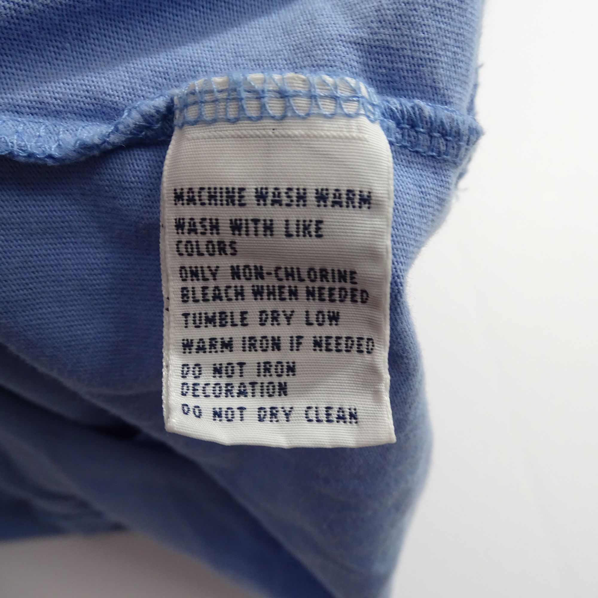 Polo Ralph Lauren Polo Ralph Lauren Blue Crew Neck T-Shirt Men Size L Size US L / EU 52-54 / 3 - 5 Thumbnail