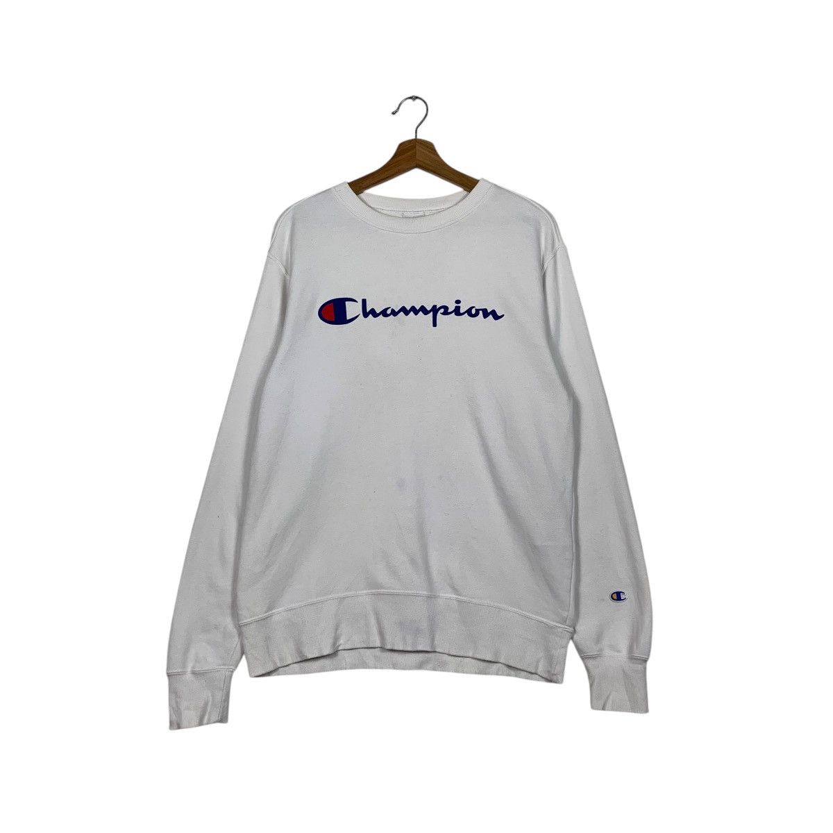 Champion Champion Big Logo Crewneck Sweatshirt Size US L / EU 52-54 / 3 - 1 Thumbnail