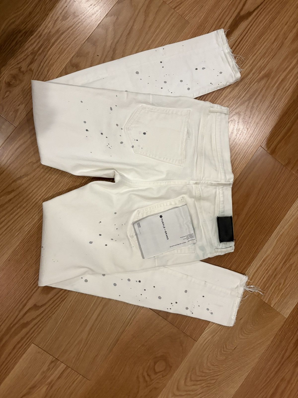 Purple Brand Purple Jeans Paint Splatter Size US 32 / EU 48 - 2 Thumbnail