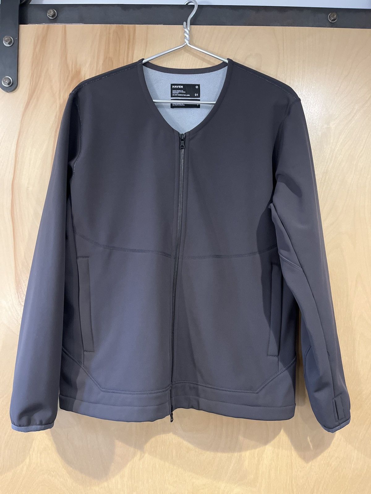 image of Haven Gore Tex Infinium Zip Jacket in Grey, Men's (Size Small)