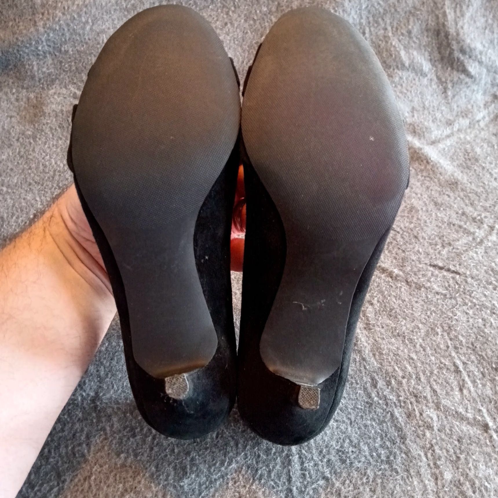 Alfani ALFANI Heel Pumps Womens 9M Black Classic Leather Bow Round Toe High Heel Size M / US 6-8 / IT 42-44 - 7 Thumbnail