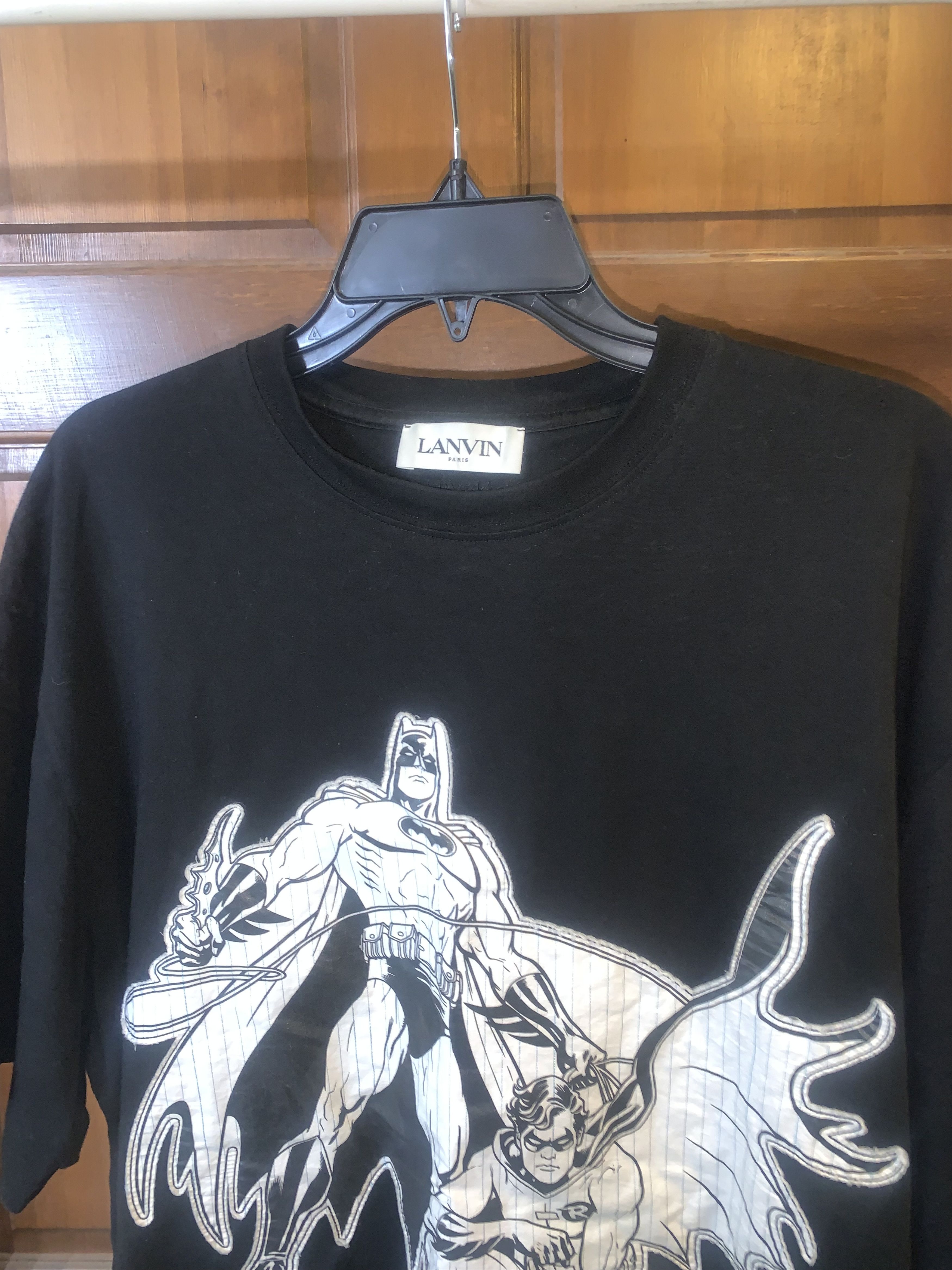 Lanvin Lanvin x DC Comics Batman and Robin T Shirt Size US L / EU 52-54 / 3 - 2 Thumbnail