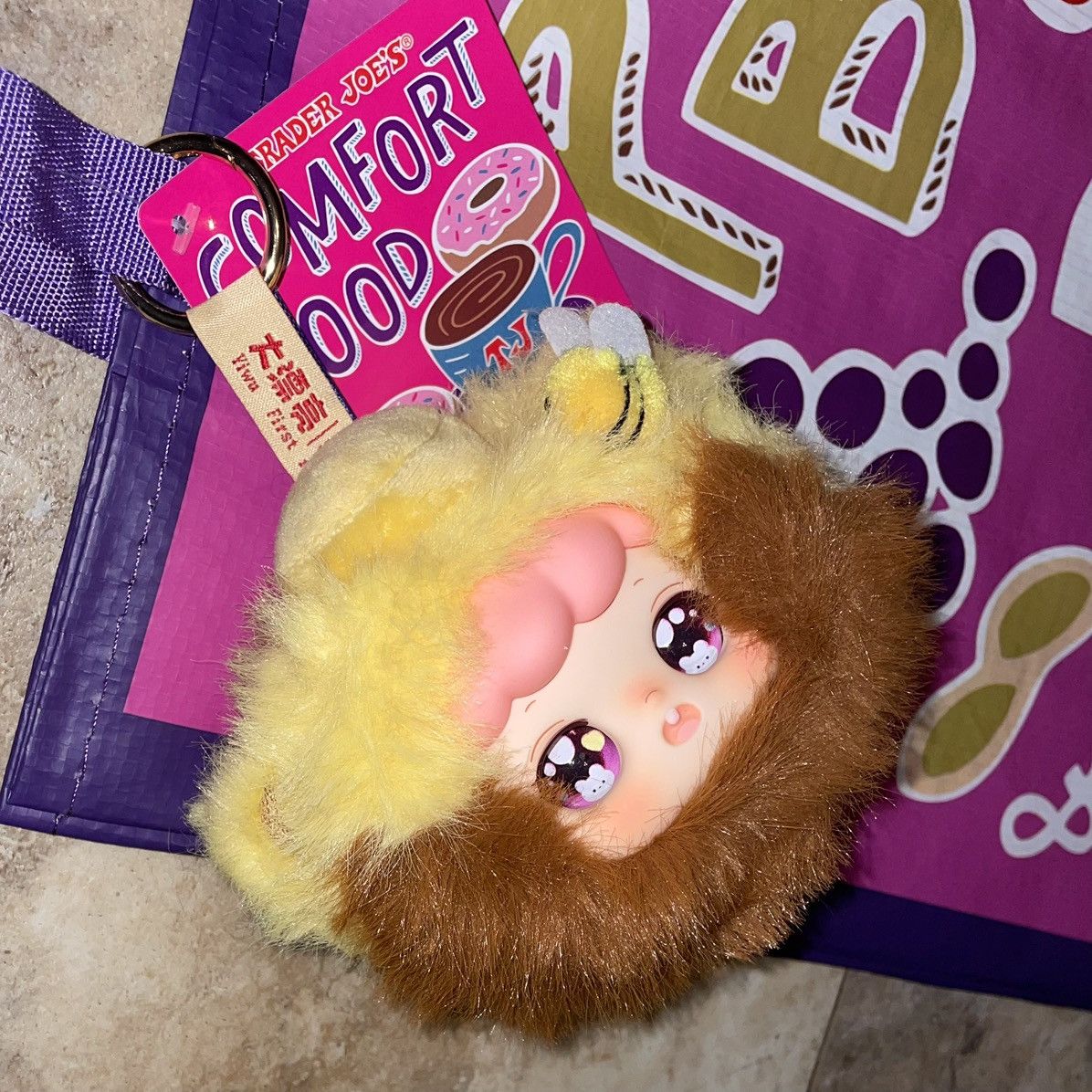 Other Trader Joe’s Comfort Food Bag + Honey Drop Plush Figure Size ONE SIZE - 3 Thumbnail