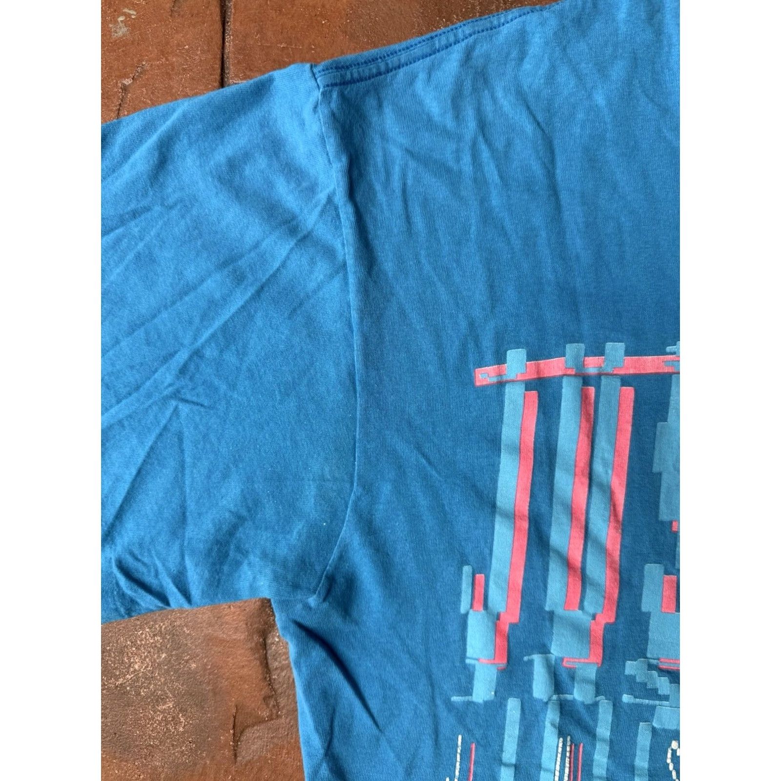 Nike VINTAGE Nike Just Do It Logo T-Shirt XL Blue Men Short Sleeve Crew Neck Graphic Tee 80s 90s USA Size US XL / EU 56 / 4 - 4 Thumbnail