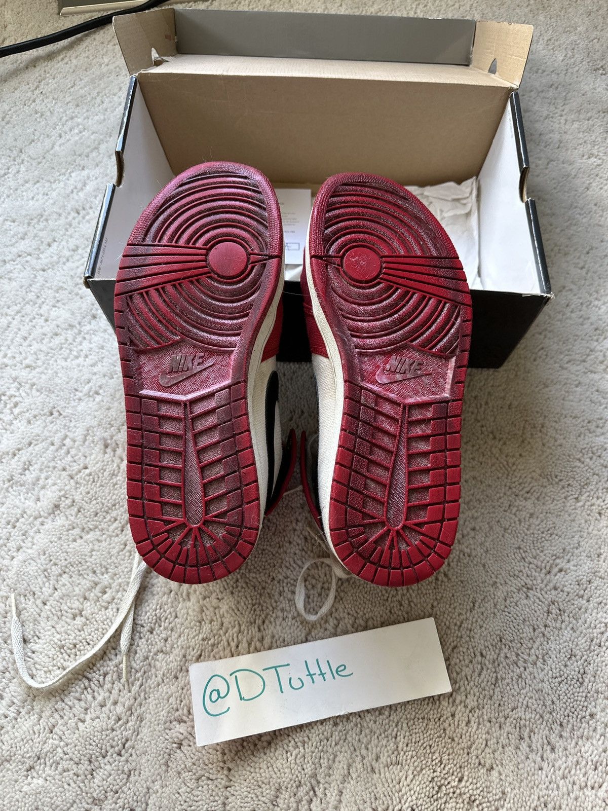 Jordan Brand × Nike Jordan 1 Retro AJKO Chicago Vintage Size US 13 / EU 46 - 3 Thumbnail
