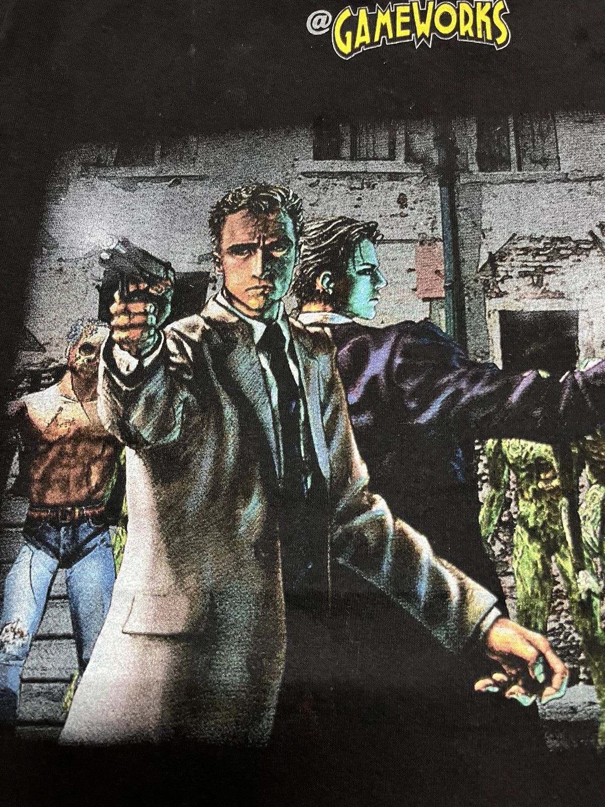 Expert Horror Vintage RARE The House Of The Dead 2 Horror Game Promo tee Size US M / EU 48-50 / 2 - 10 Thumbnail