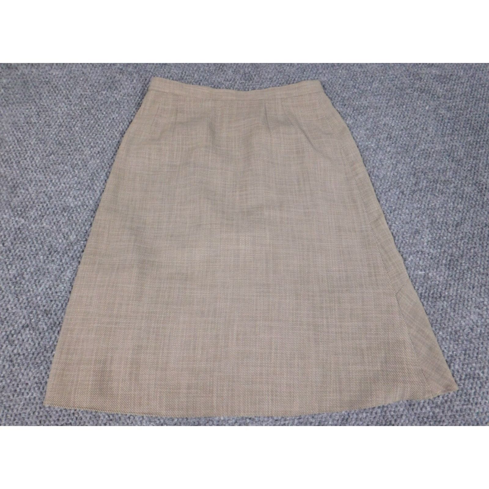 Jones New York Jones New York Womens Shirt 4 Beige A-line Zip KS? Wait. Size S / US 4 / IT 40 - 4 Thumbnail