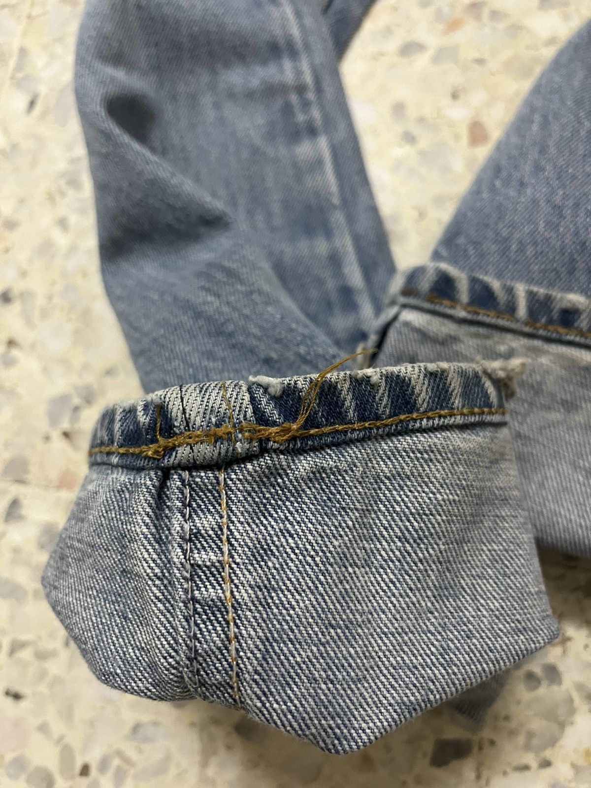 Levi's Vintage 70s levis 646 bell bottom light blue wash Size US 28 / EU 44 - 13 Thumbnail