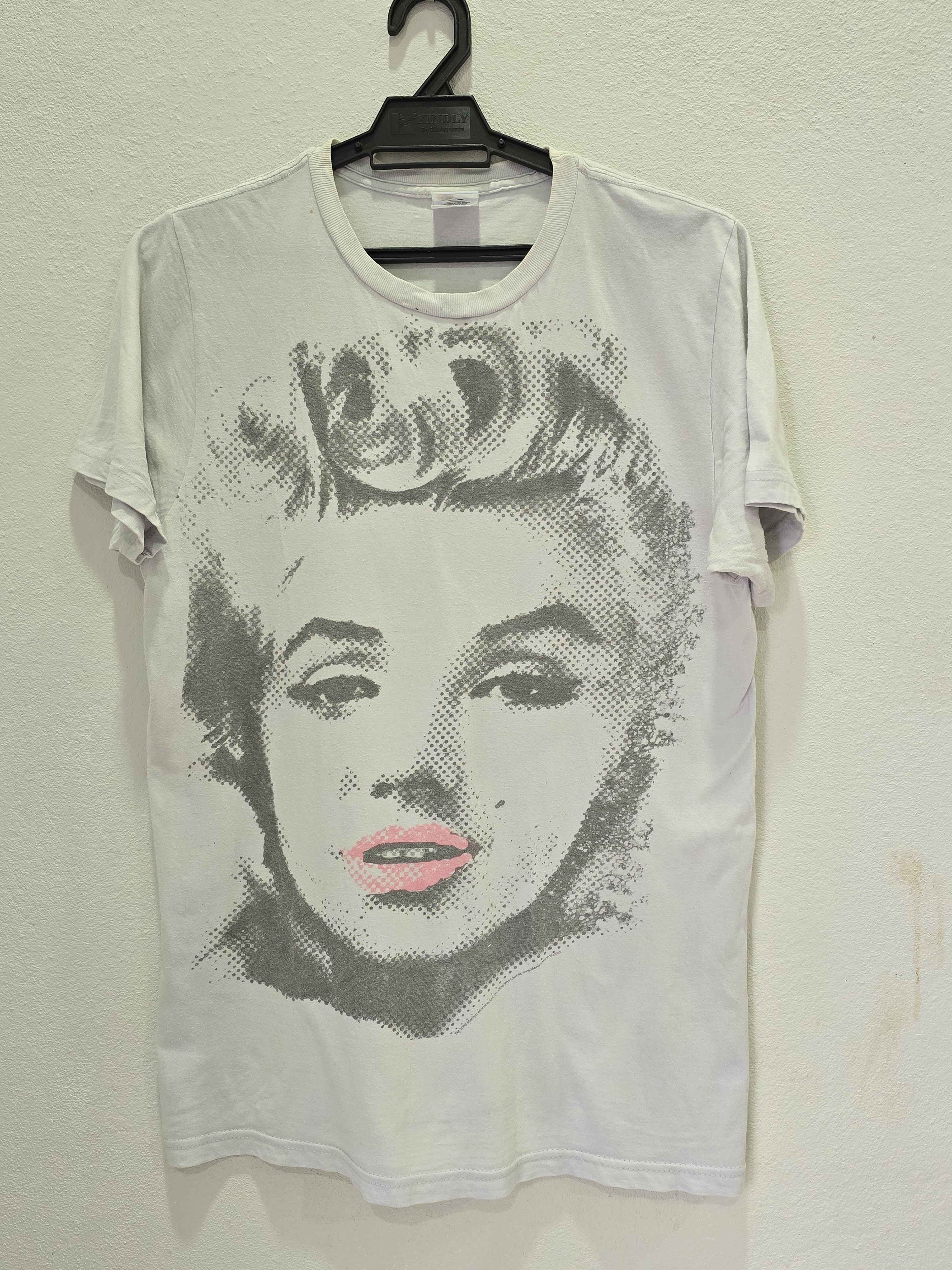 Band Tees × Vintage Marilyn Monroe Tees overPrint Sz M Size US M / EU 48-50 / 2 - 2 Thumbnail