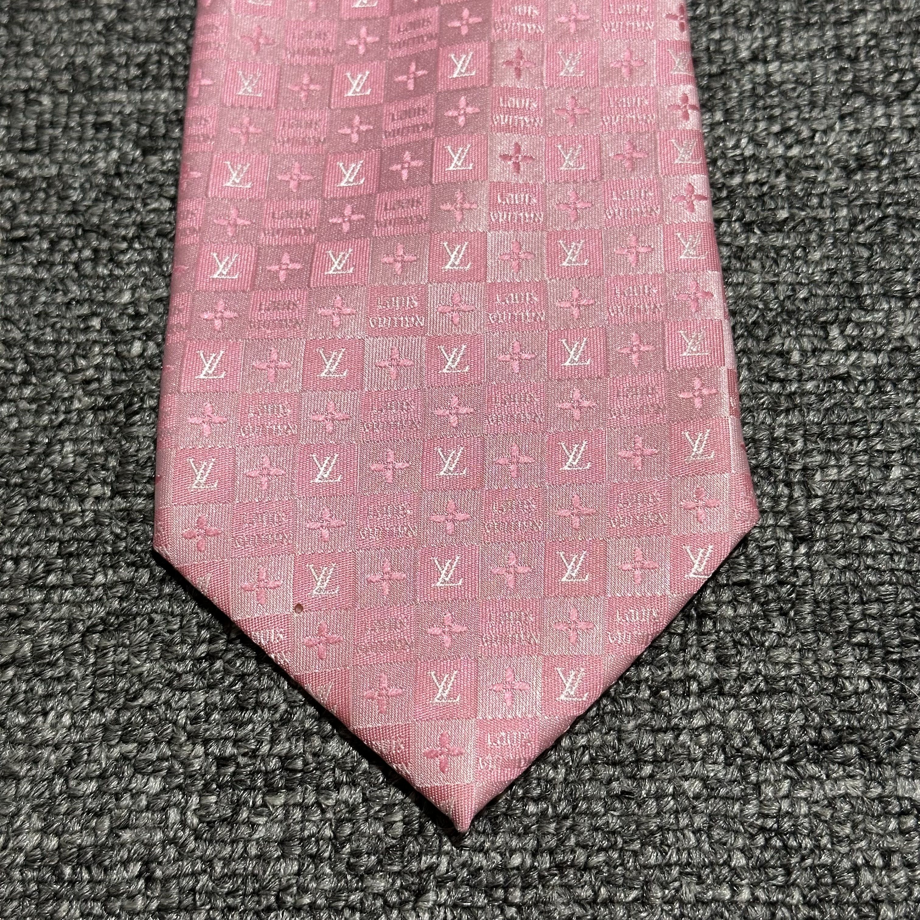 Louis Vuitton Louis Vuitton Silk Tie Size ONE SIZE - 3 Thumbnail