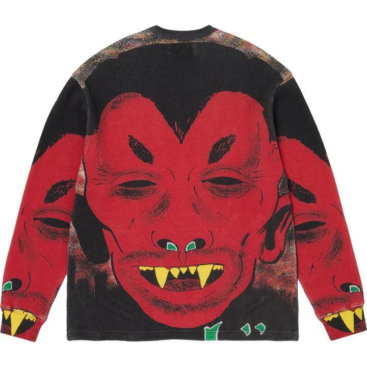 Supreme Supreme Mike Kelley Thermal Longsleeve Tee SS26 Size US M / EU 48-50 / 2 - 2 Thumbnail