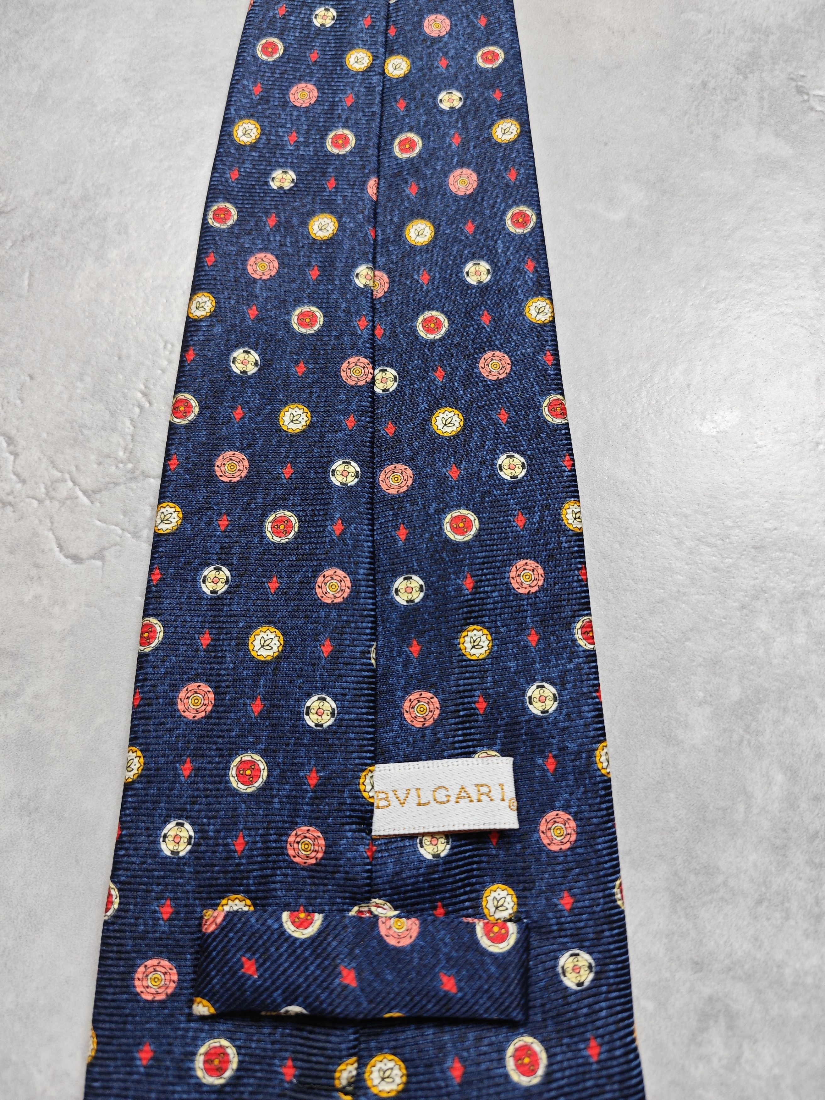 Bvlgari Bvlgari Silk Tie Size ONE SIZE - 4 Thumbnail