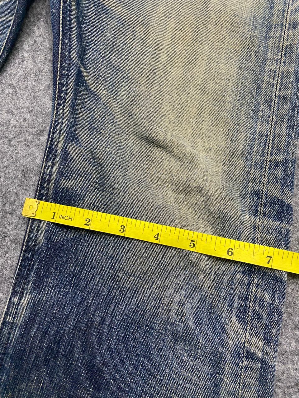 If Six Was Nine 💥Best Offer💥Vintage Lee Riders Distressed Denim Size US 32 / EU 48 - 7 Thumbnail