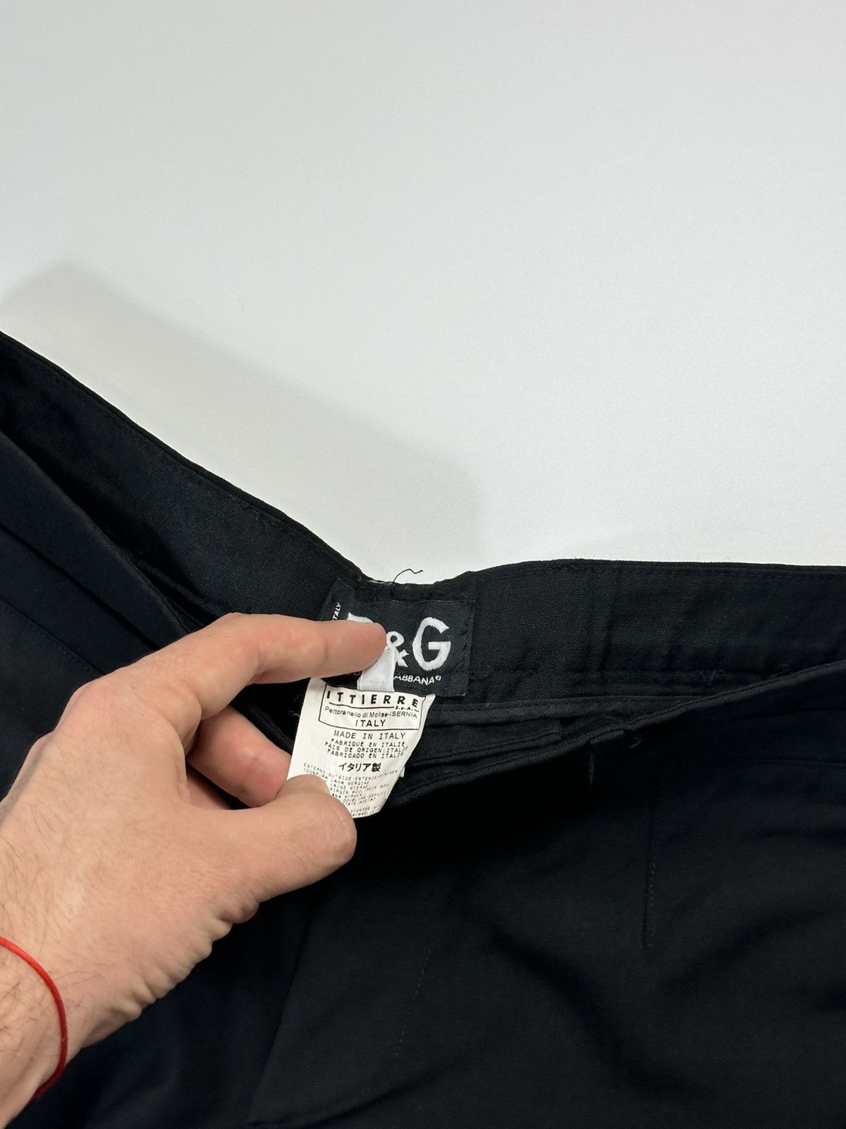 Dolce & Gabbana Dolce Gababana Classic Pants 34/48 Size IT Black Size US 34 / EU 50 - 8 Thumbnail