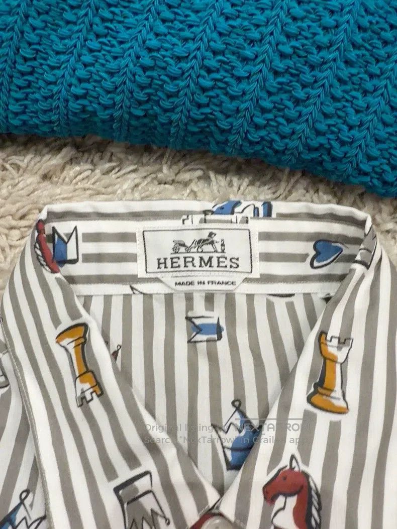 Hermes Hermes Shirt Size US S / EU 44-46 / 1 - 2 Thumbnail