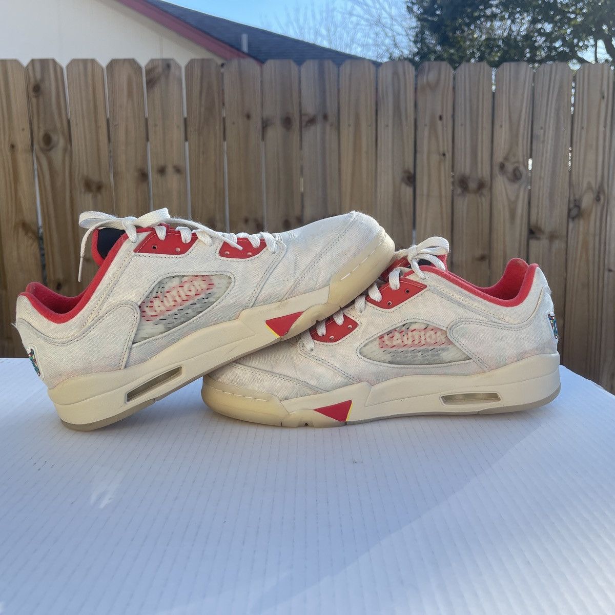Jordan Brand Jordan 5 Retro 2021 Low Chinese New Year Mens size- 10 Size US 10 / EU 43 - 5 Thumbnail