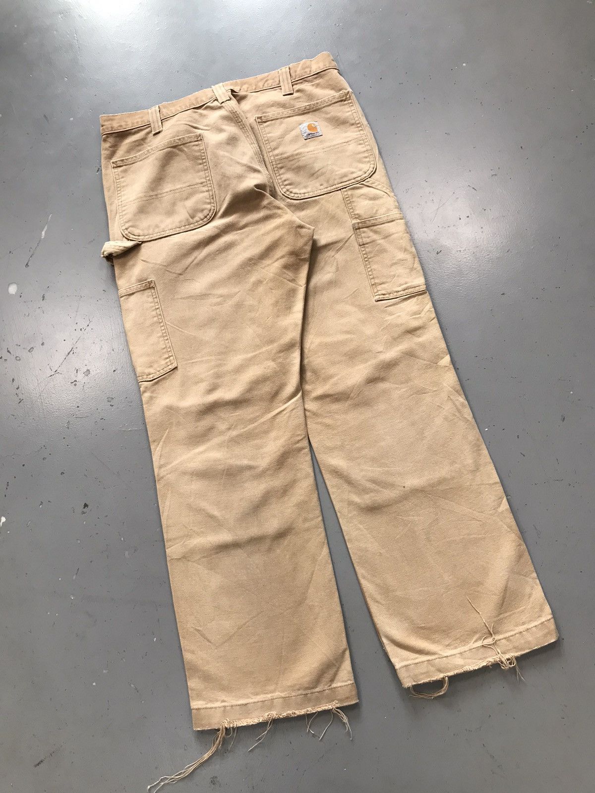 Carhartt × Vintage Vintage Carhartt B136 BRN double knee denim Size US 34 / EU 50 - 6 Thumbnail