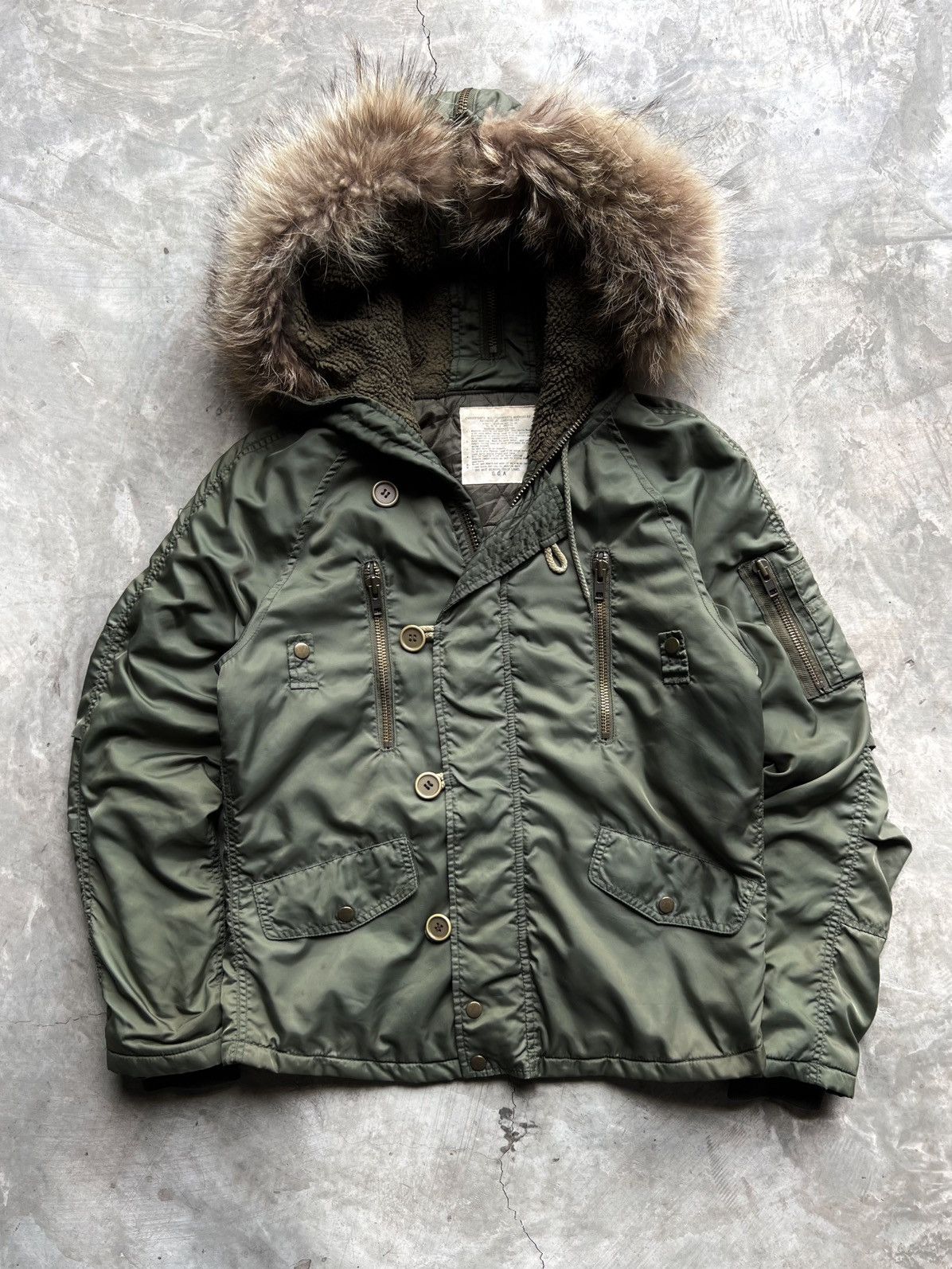 GOA 2000s GOA - Apocalypse Style Fur Hoodie Bomber Jacket Size US S / EU 44-46 / 1 - 2 Thumbnail