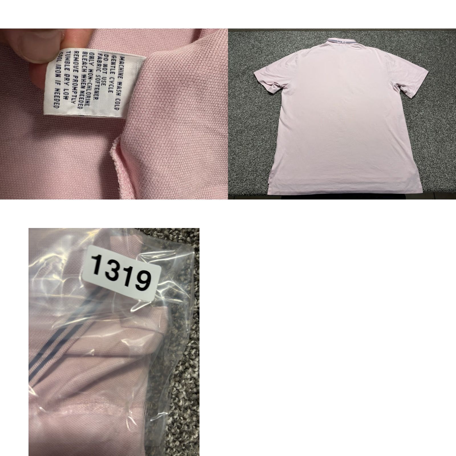 Polo Ralph Lauren Polo Ralph Lauren Shirt Men Large Pink Short Sleeve Stretch Performance Golf Size US XL / EU 56 / 4 - 8 Thumbnail