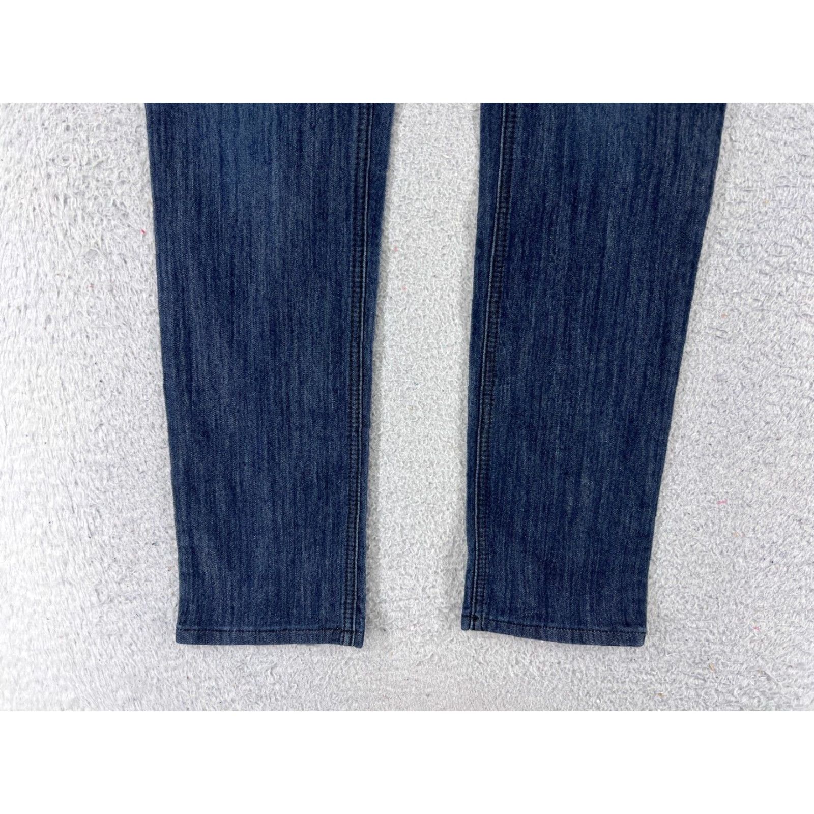 Denime Clash Jeans Womens City Preppy 5-Pocket Denim Dark Blue Skinny Low Rise 29x30 Regular Size 9 Slim Stretch Cotton Size 30" / US 8 / IT 44 - 2 Thumbnail