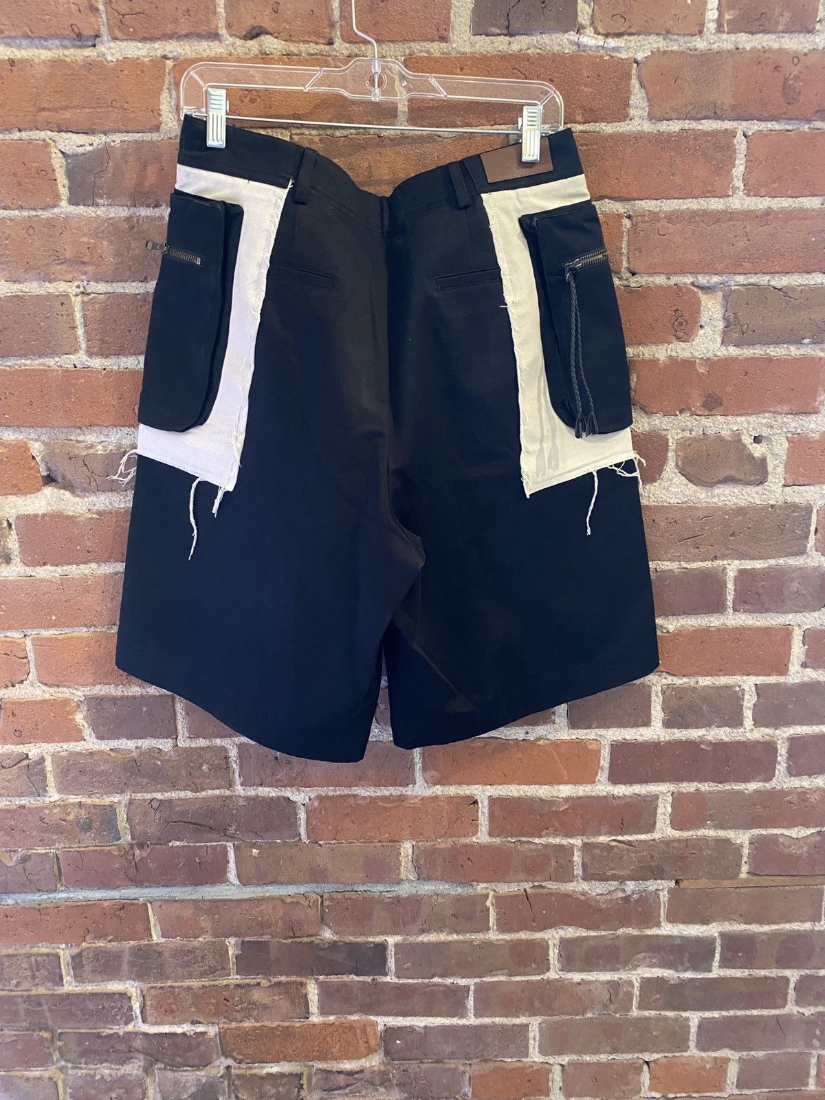Thin Stripe Side Buckle Tab Trouser Charcoal Blue Ribbon 48