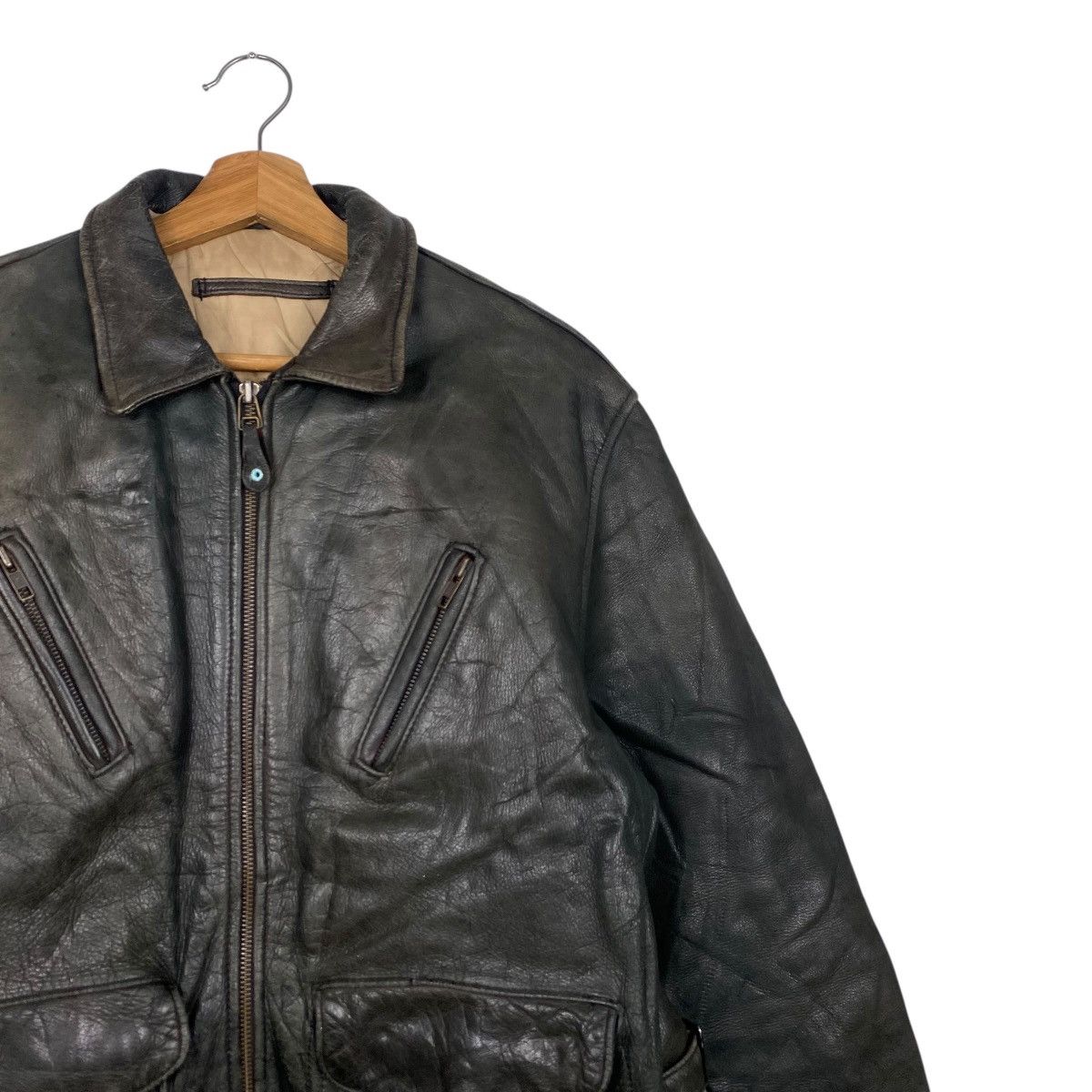 Leather Vintage leather jacket Size US L / EU 52-54 / 3 - 5 Thumbnail
