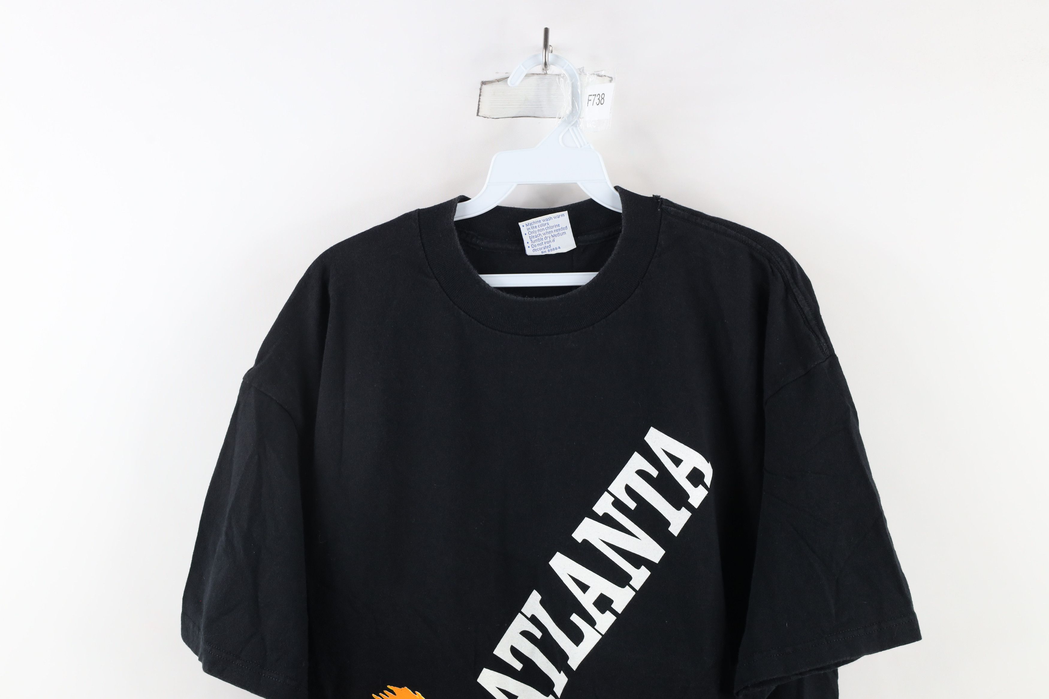 Vintage Vintage 90s Out House of Blues Atlanta T-Shirt Black USA Size US XL / EU 56 / 4 - 2 Thumbnail