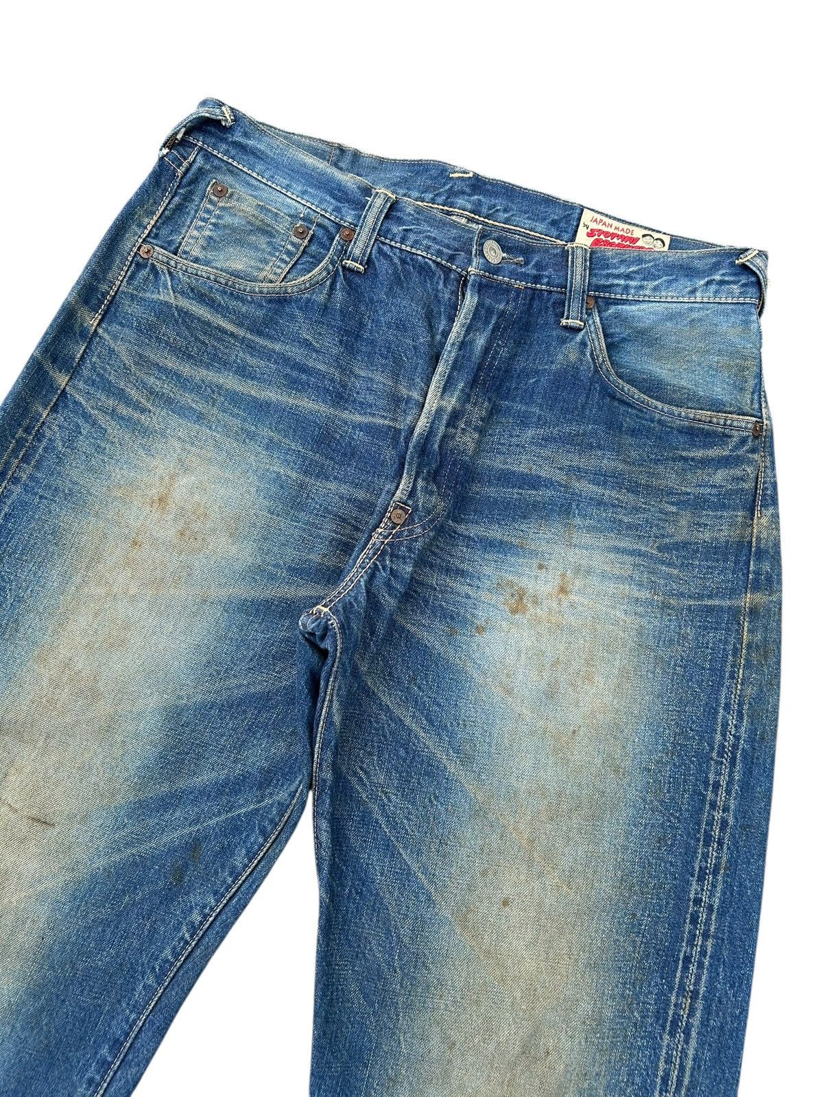Evisu VINTAGE EVISU DAICOCK SELVEDGE MADE IN JAPAN DENIM JEANS Size US 33 - 10 Thumbnail