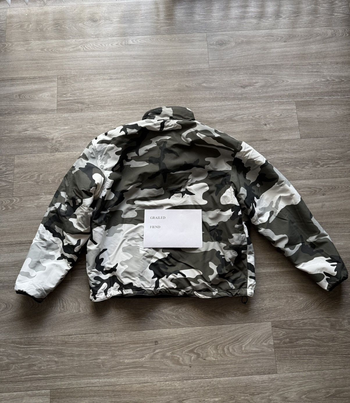 Supreme Supreme Polartec Black/Camo Pullover Size US L / EU 52-54 / 3 - 4 Thumbnail