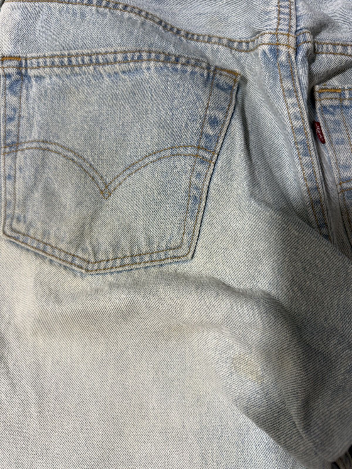 Levi's Vintage 90s Levi's 501 Made in USA Thrashed Distressed Size US 35 - 4 Thumbnail