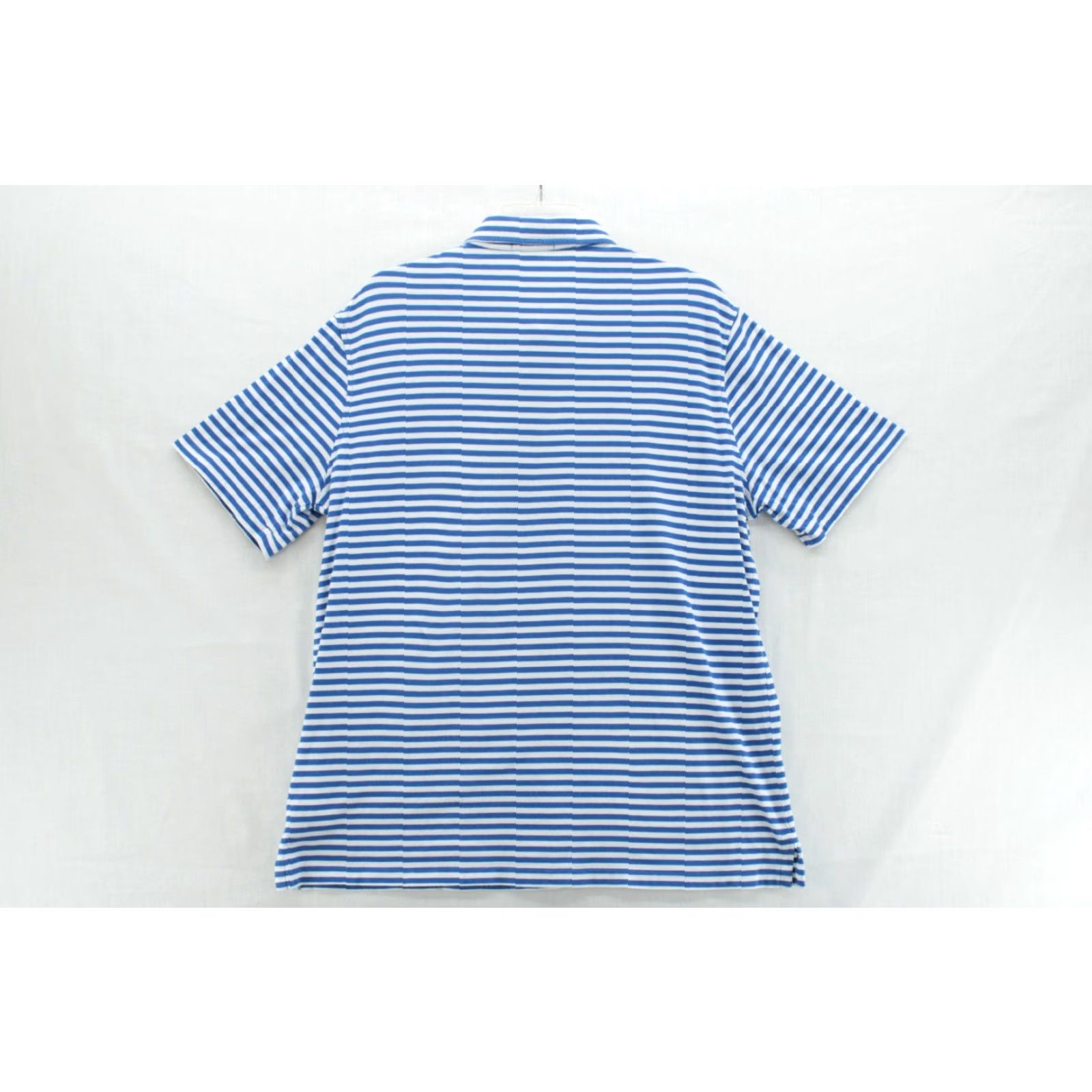 Polo Ralph Lauren Polo Ralph Lauren polo shirt Mens Large Blue White Striped Golf Preppy Stylish Shirt Size US L / EU 52-54 / 3 - 6 Thumbnail