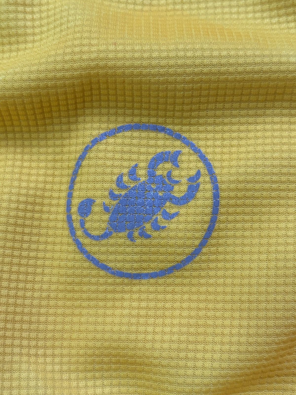 Vintage Vintage Castelli Cycling Jersey Yellow Made in Italy XL Size US XL / EU 56 / 4 - 7 Thumbnail