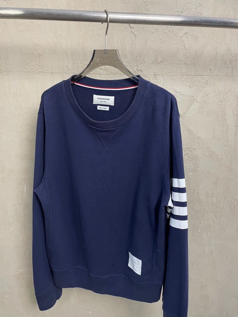 Thom Browne Thom Browne size2 Blue and green round neck hoodie Size US M / EU 48-50 / 2 - 4 Thumbnail