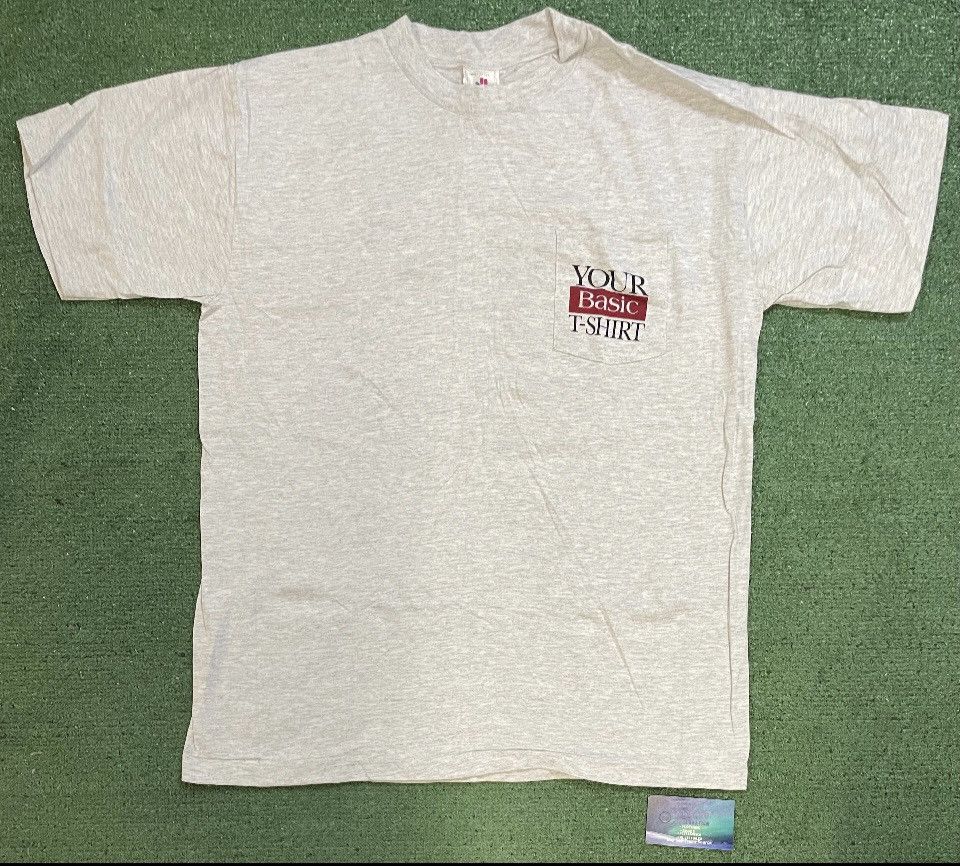 Other Vintage 1990s Basic cigarettes Your basic shirt pocket tee Size US XL / EU 56 / 4 - 1 Thumbnail