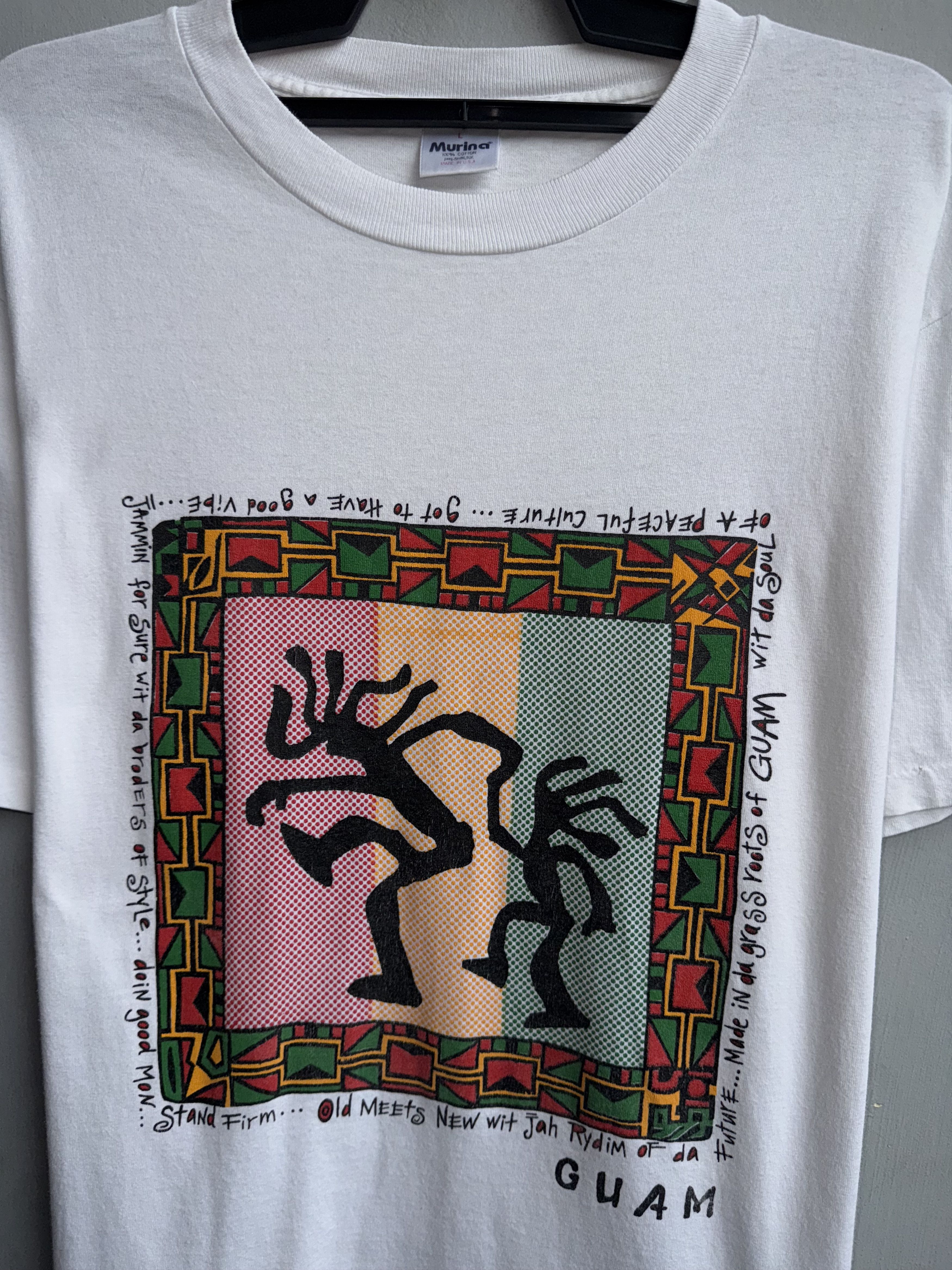 Other Guam “ Reggea Vibe 90's Vintage Shirt Size US L / EU 52-54 / 3 - 2 Thumbnail