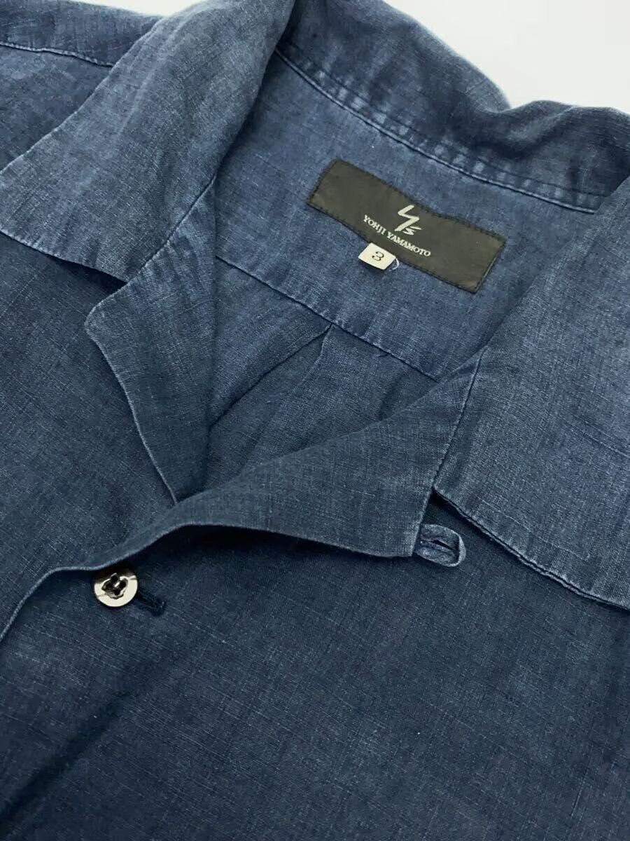 Yohji Yamamoto Short Sleeve Linen Button Shirt Size US L / EU 52-54 / 3 - 4 Thumbnail