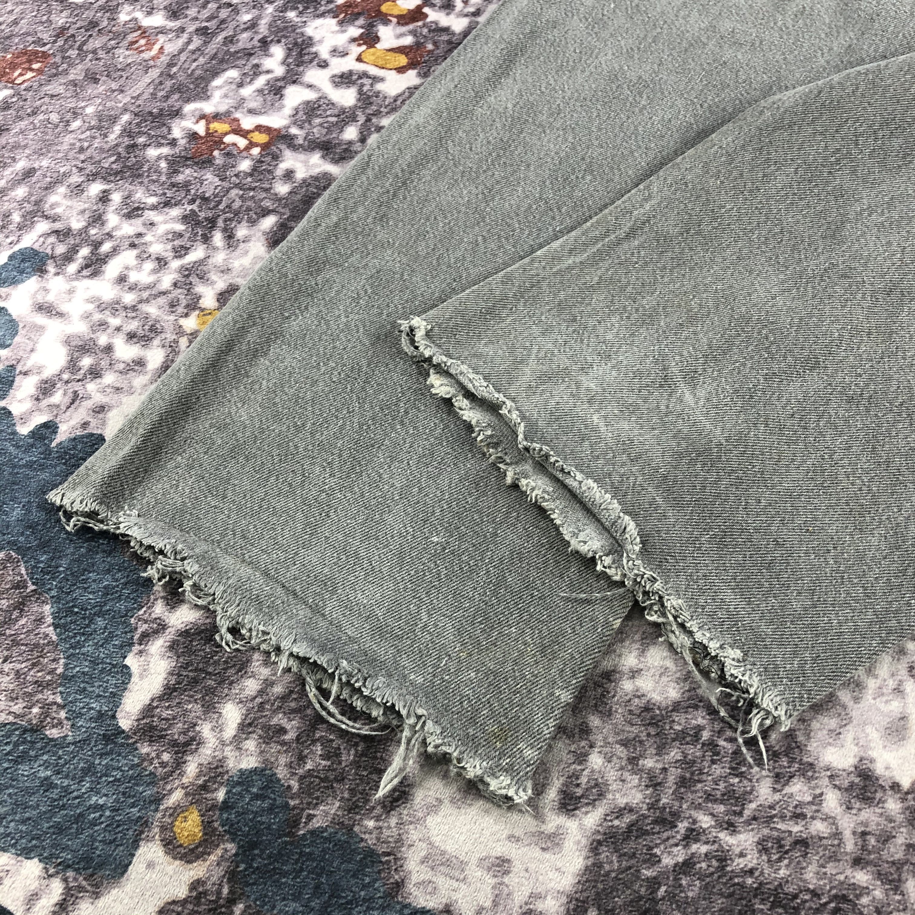 Levi's 90s Vintage Faded Black Levis 501 Jeans-JM2411 Size US 32 / EU 48 - 4 Thumbnail