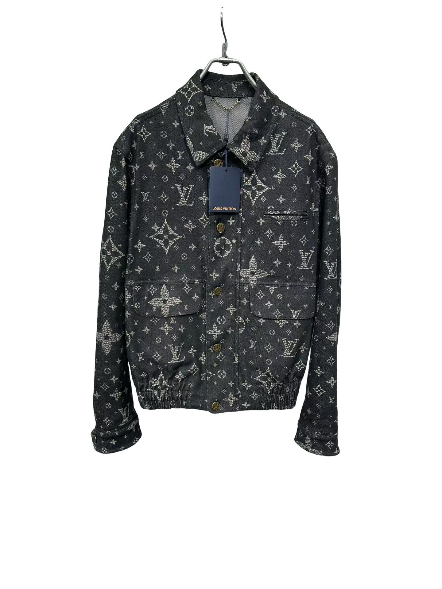Louis Vuitton Louis Vuitton Monogram Denim Zip Jacket 46 Size US S / EU 44-46 / 1 - 1 Thumbnail