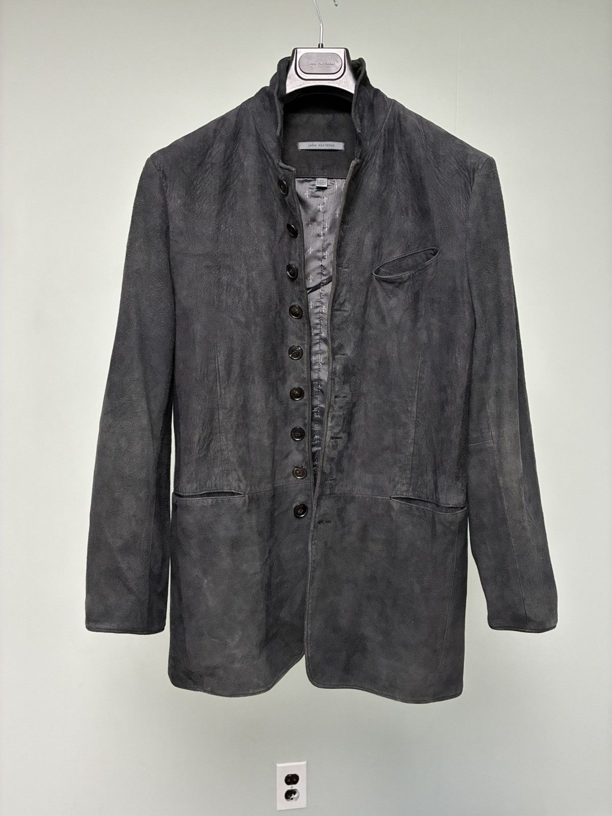 John Varvatos Woodward Multibutton Sheepskin jacket EU 48 usa 38 Size US M / EU 48-50 / 2 - 6 Thumbnail