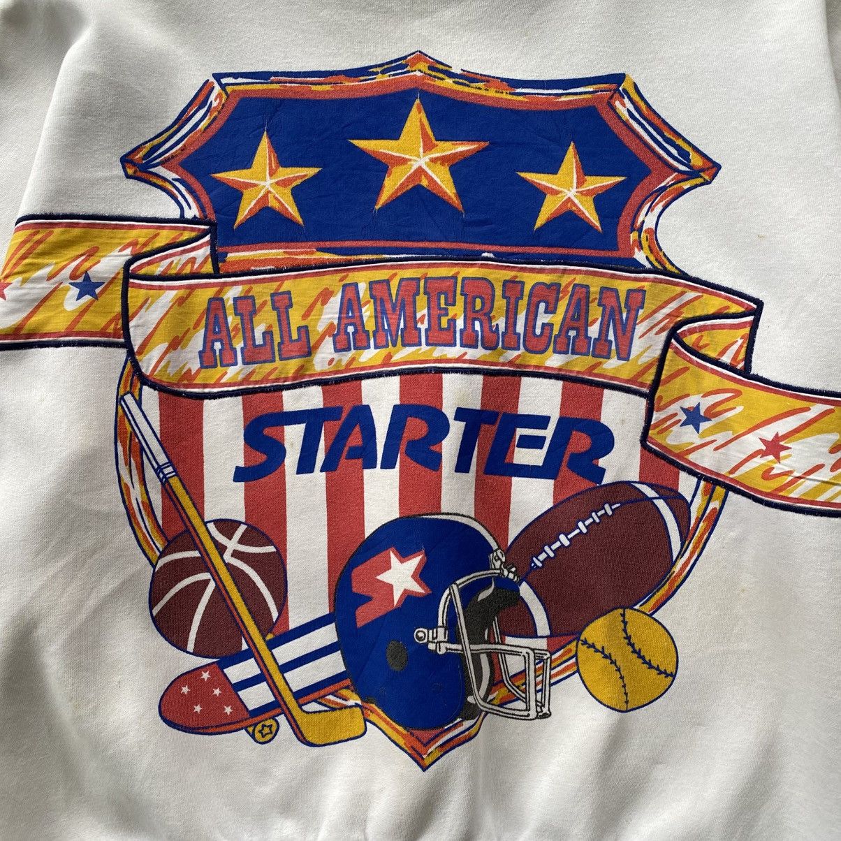 Starter × Vintage Rare!Vintage Starter Sweatshirt Size US M / EU 48-50 / 2 - 4 Thumbnail