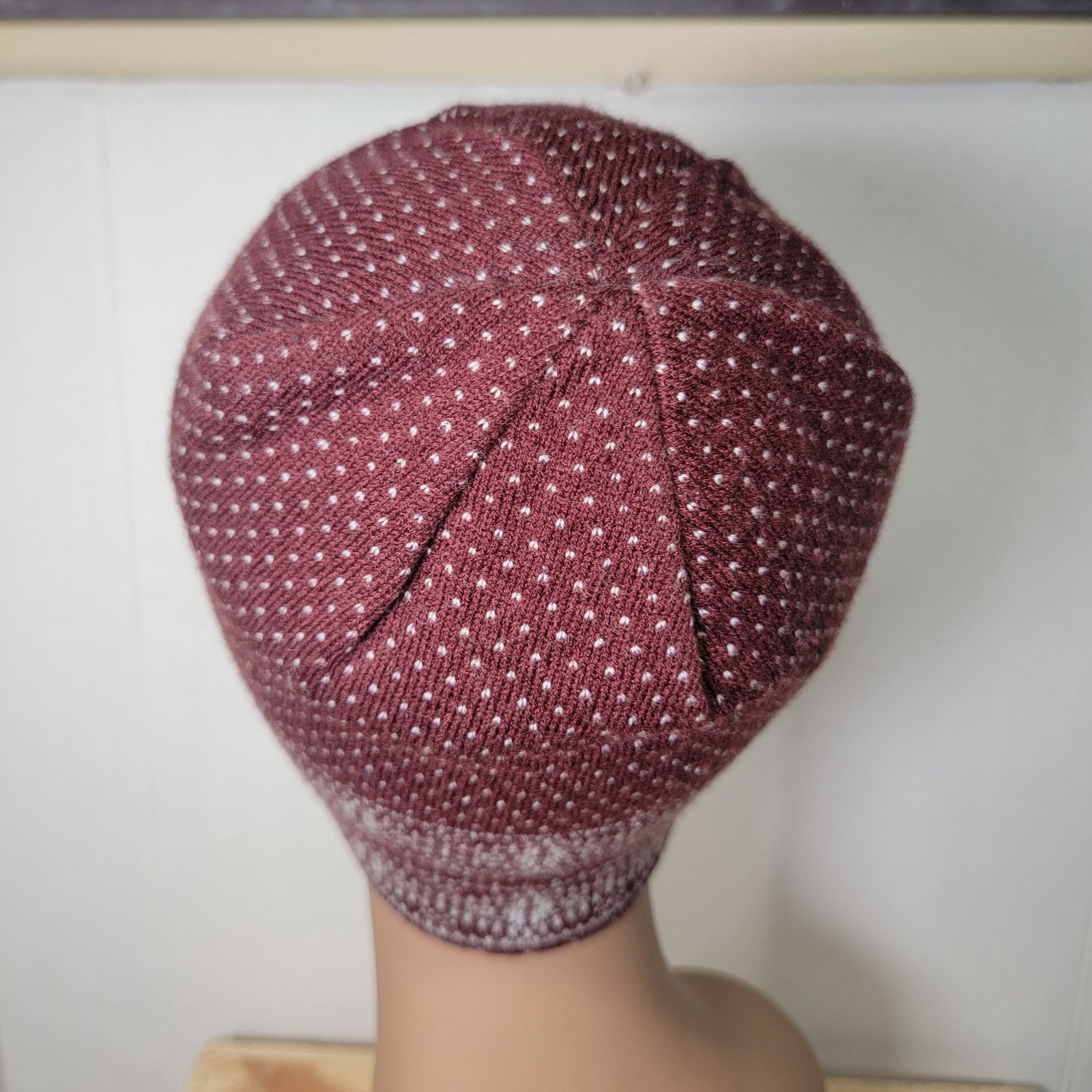Adidas Adidas Texas A&M Maroon & Cream Knit Reversable Beanie Size ONE SIZE - 11 Thumbnail