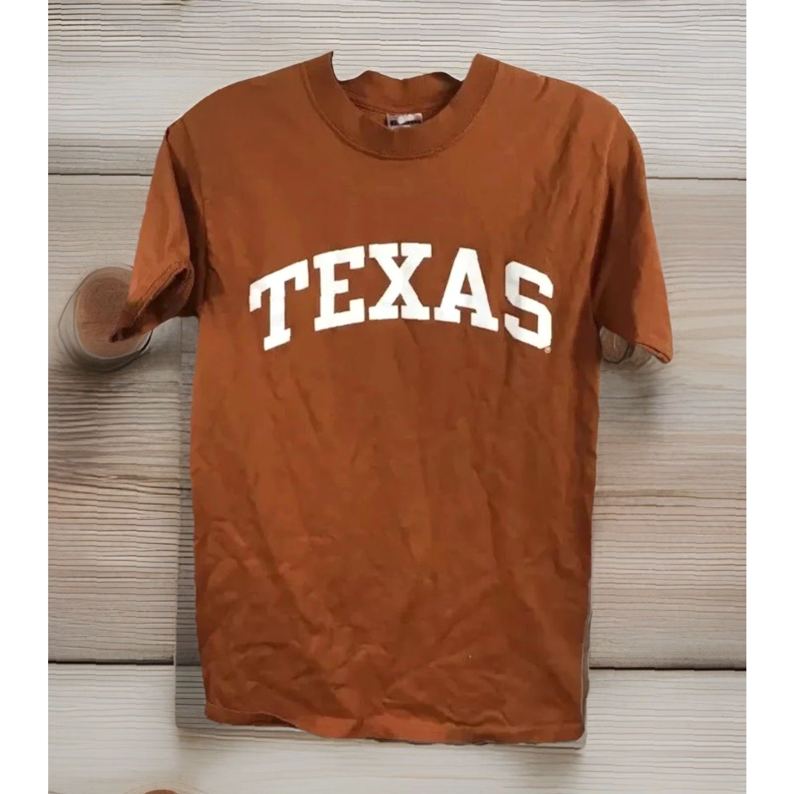 Jerzees VINTAGE Jerzees T-Shirt University of Texas Longhorns Burnt Orange Small Mens Austin, TX UT Shirt Size US S / EU 44-46 / 1 - 2 Thumbnail