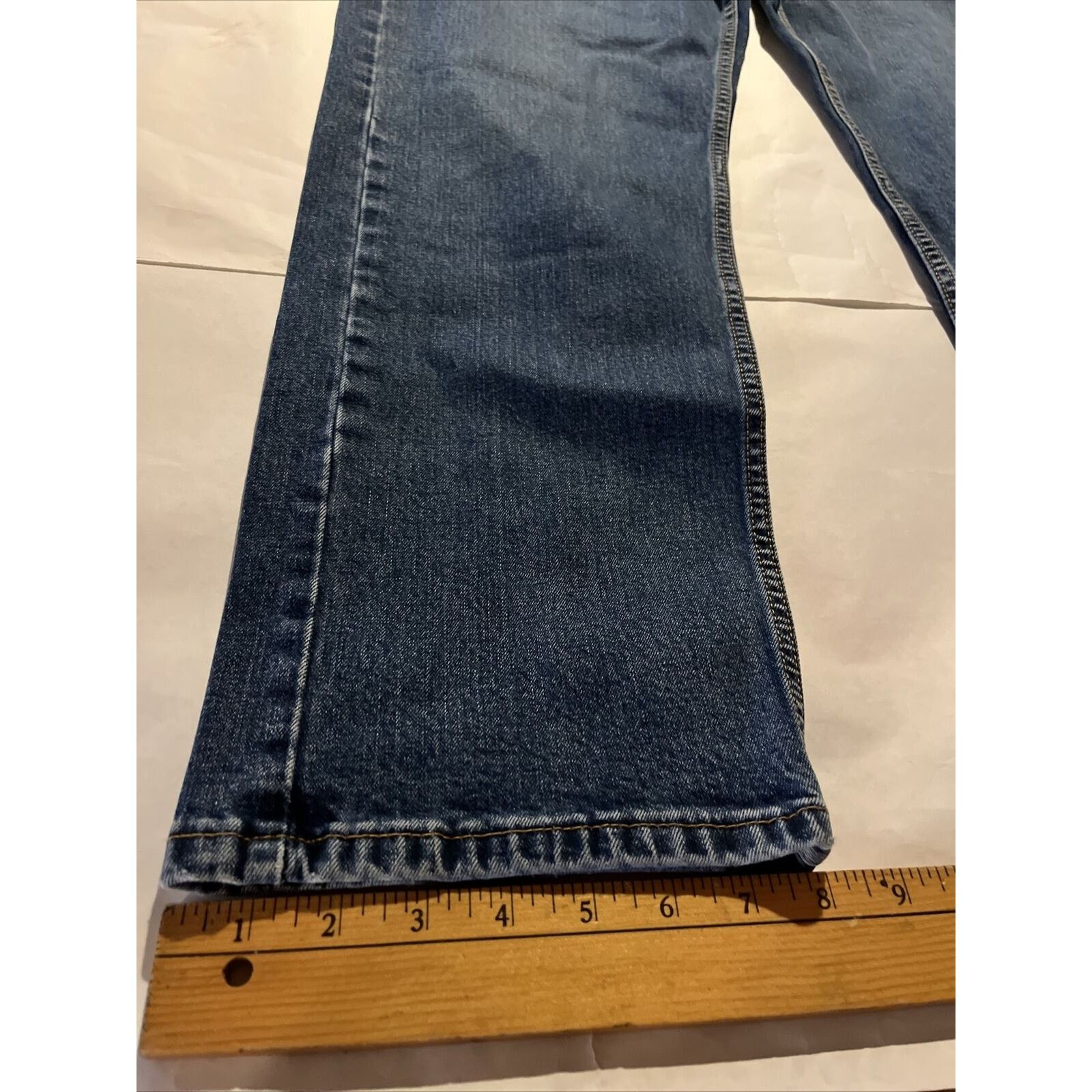 Levi's Levis 505 Jeans Mens 38x30 Denim Dark Wash Cotton Blue Y2k Size US 38 / EU 54 - 8 Thumbnail