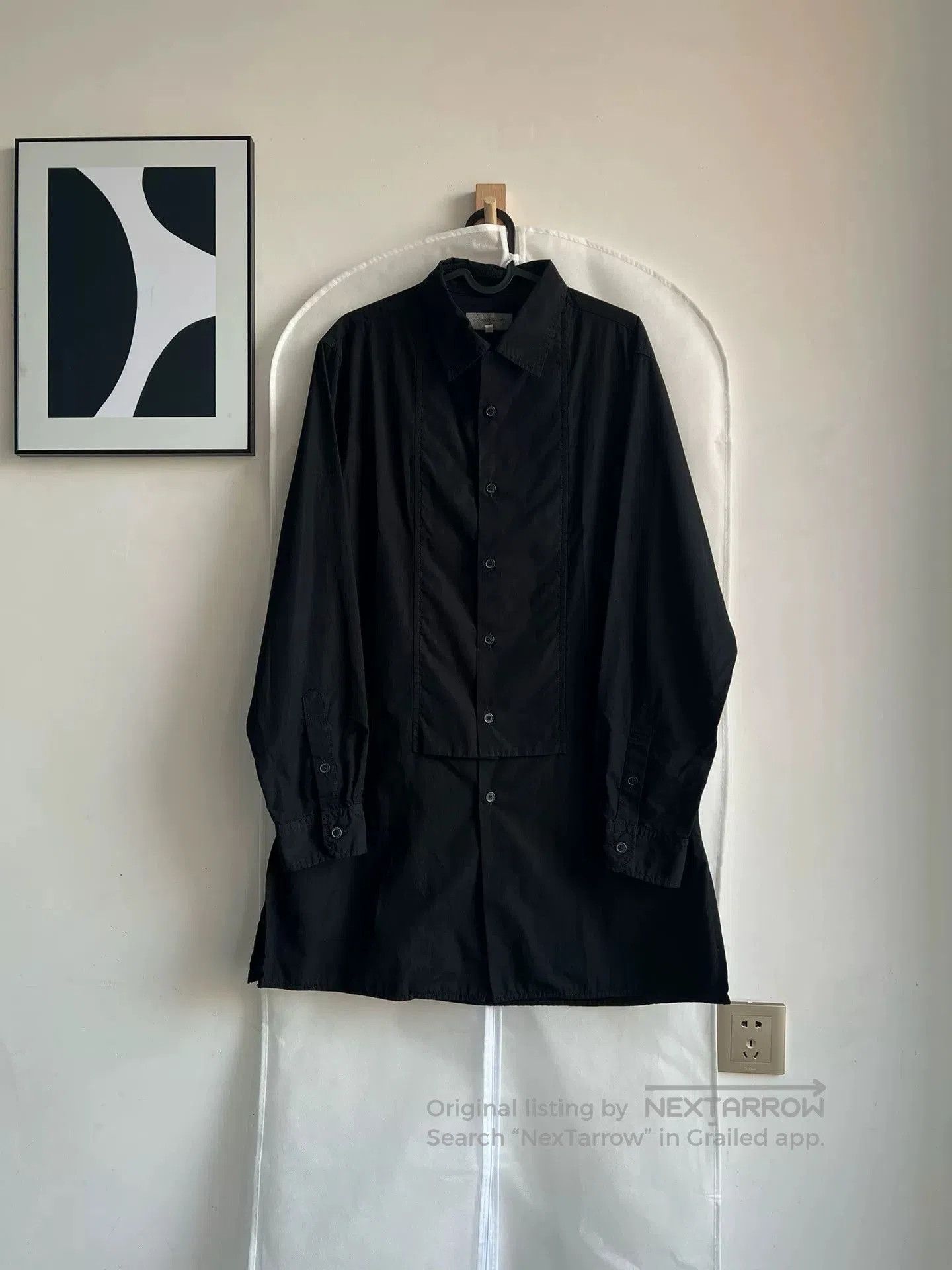 Yohji Yamamoto Yohji Yamamoto Black Button. Size US L / EU 52-54 / 3 - 5 Thumbnail